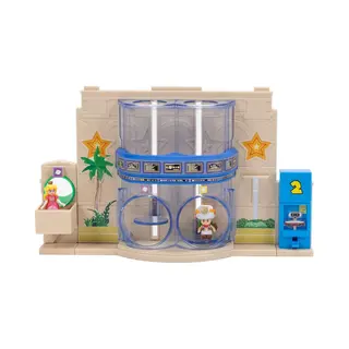 JAKKS Pacific The Super Mario Galaxy Movie Galaxy Gateway Diorama, Officially Licensed by , Includes 1.5" Princess Peach and Captain Toad Figures, Interactive Features, Ideal for Collectors