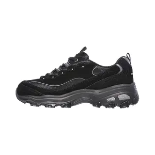Skechers Damen Sneaker D´Lites Biggest Fan, Schwarz (Schwarz), 40 Eu W