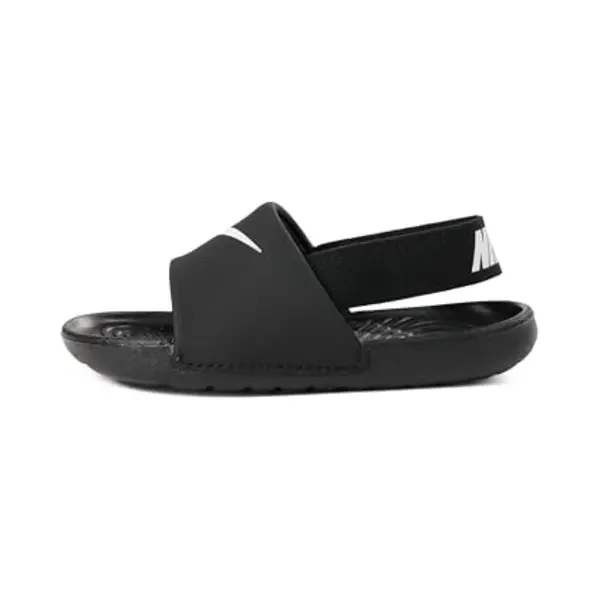 Nike Kawa Slippers Baby's, Zwart thumbnail
