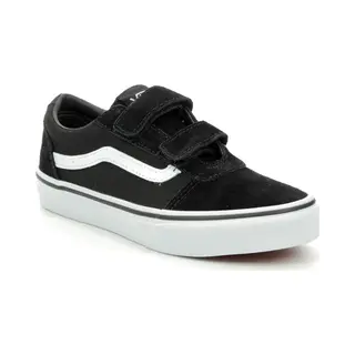 Vans Heren Sneakers Van Suède Linnen, Zwart/wit, 33 Eu