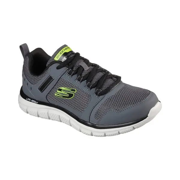 Skechers, Herren, Hallenschuhe, Track Knockhill Trainingsschuh Herren (47.5), Grau thumbnail