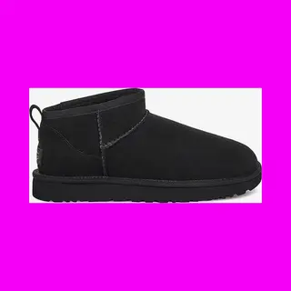Ugg Classic Ultra Mini Stiefel Schwarz Damen Sneaker 1116109-Blk 38