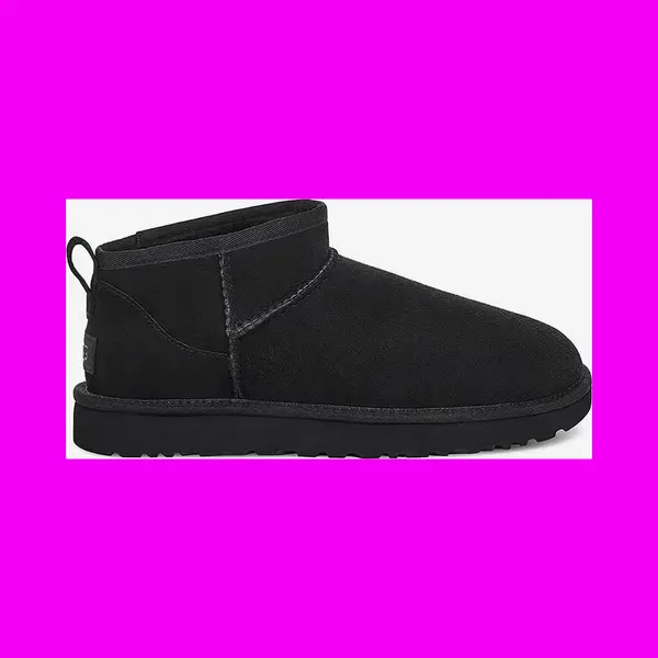 Ugg Classic Ultra Mini Stiefel Schwarz Damen Sneaker 1116109-Blk 38 thumbnail