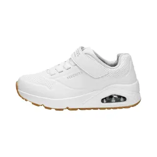 Skechers Uno Air Blitz Wht White Kids Trainers 403673L In A Plain Man-made In Size 34