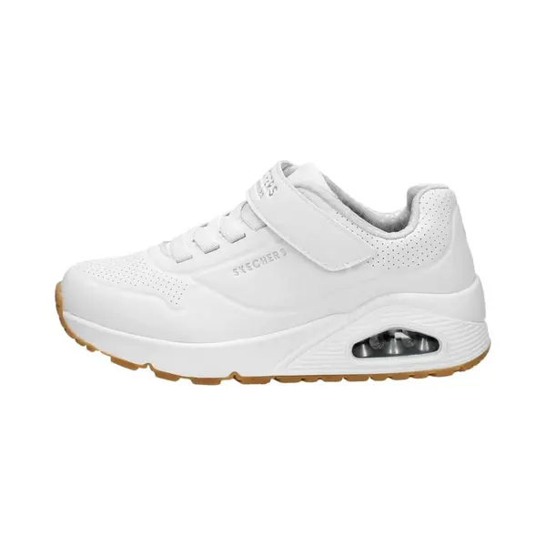 Skechers Uno Air Blitz Wht White Kids Trainers 403673L In A Plain Man-made In Size 34 thumbnail
