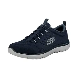 Skechers Men's Summits Louvin Trainer, Navy, 7 Uk