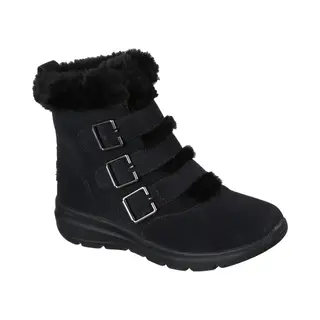 Skechers Glacial Ultra - Buckle Up 144154-Bbk, Vrouwen, Zwart, Laarzen, Maat, 36, 5