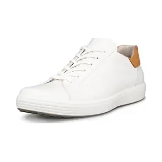 Ecco Soft 7 Trainers Uk 10 White Tan