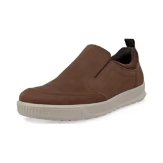 Ecco Men's Byway Epoch Slip On Sneaker, Cocoa Brown Nubuck, 13-13.5