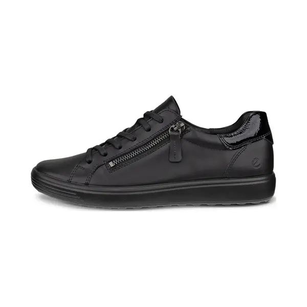 Ecco Sneakers Laag 'Soft 7' Zwart thumbnail