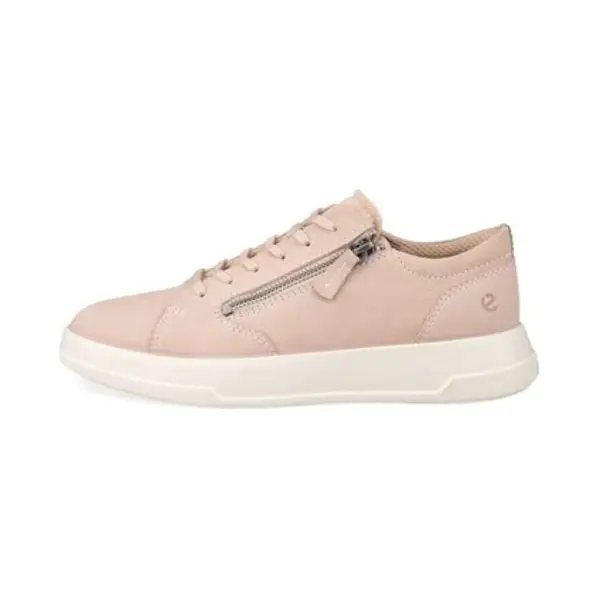 Ecco Move W Zip Rose Womens Lacing Shoes 223813-61541 In A Plain Nubuck Leather In Size 37 thumbnail