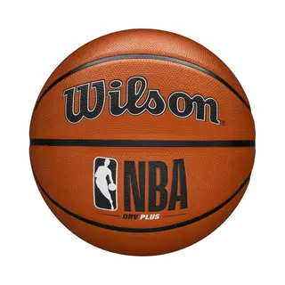 Wilson Nba Drv Plus Binnen & buiten Zwart, Bruin, Wit