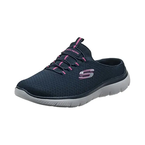 Skechers Summits Swift Step Damen Sabot Blau, Schuhgröße, Eur 39 thumbnail