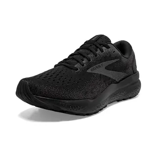 Brooks Womens Ghost 16 Sneaker, Black Ebony, 6 Uk