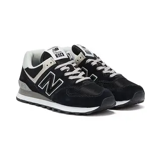 New Balance Sneakers Laag '574' Zwart / Wit