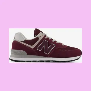 New Balance 574 Core Sneaker Granatrot/grau - 39.5