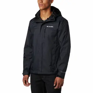 Columbia Pouring Adventure Iii Kapuzenjacke Tiefschwarz - Xl