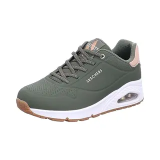Skechers Uno Shimmer Away Sneakers Groen - Dames - Maat 38