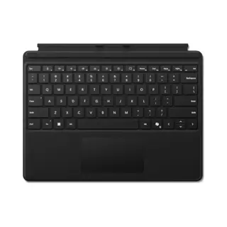 Microsoft Surface Pro Keyboard Qwerty Holländisch, Polnisch Microsoft Cover port Schwarz