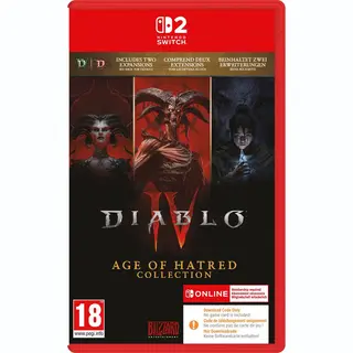 Activision Blizzard Entertainment Diablo Iv, Age Of Hatred Collection - Nintendo Switch 2 - Code In A Box