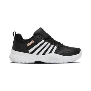 K-Swiss Court Express 2 Clay Dames Tennisschoen Zwart - Gravel - Alle Ondergronden - Sportschoen - Maat 37