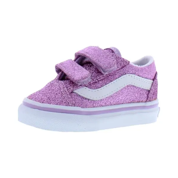 Vans Old Skool V Glitter Enfant Lilac, Rose, 25 Eu thumbnail