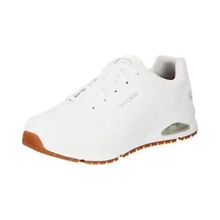 Skechers 200054EC Wht, Sneaker, White Synthetic,