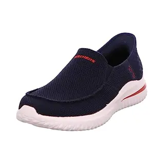 Skechers Slip-Ins Delson 3.0 Cabrino Instappers - Heren - Blauw - Maat, 48