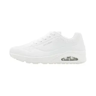 Skechers Herren Uno Stand On Air Sneaker, White Durabuck/Mesh, 46 Eu