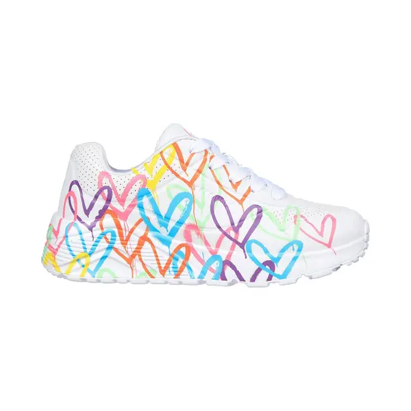 Skechers Uno Lite Spread The Unisex - Kinder, Jungen, Mädchen Sneaker, Schnürschuhe, Schnürer, Halbschuhe, Straßenschuhe, Freizeitschuhe, thumbnail