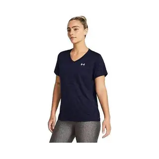Under Armour Damen T-Shirt Tech Ssv- Twist Midnight Navy 410-S (Us Sm)
