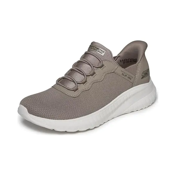 Skechers Damen Bobs Squad Chaos Daily Inspiration Slip In Sneaker 117500 Taupe, Schuhgröße, 40 Eu thumbnail