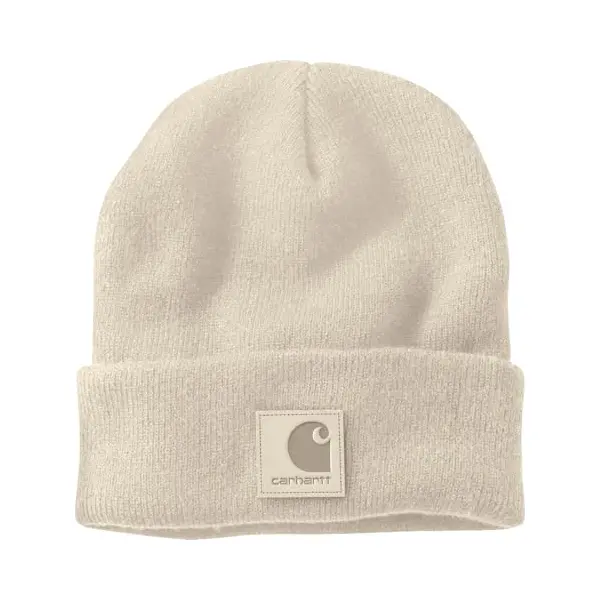 Carhartt, Herren, Mütze, Black Label Watch Hat Hafermilch, Weiss thumbnail