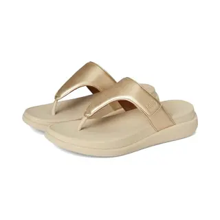 FitFlop F-Mode Go Adjustable Flatform Toepost Teenslippers Dames
