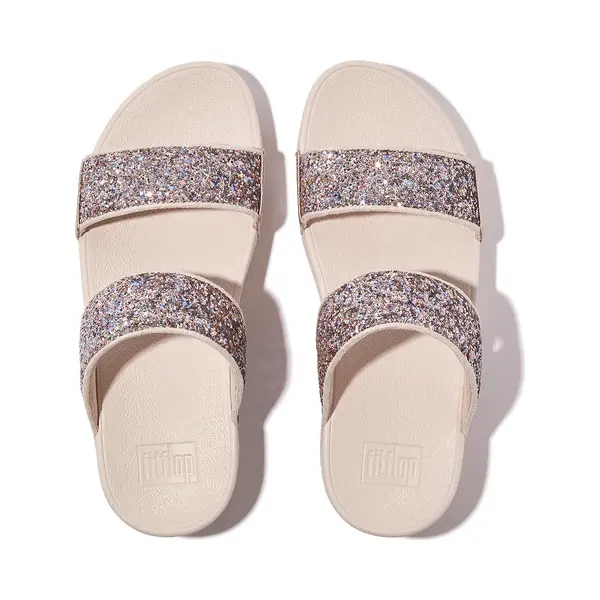 Women's Slides FitFlop Lulu Multi-Tonal Glitter thumbnail