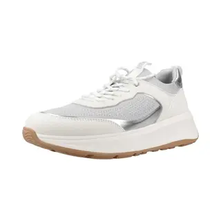 Fitflop Knitted Trainers Fashion Grey, Gray, 5 Uk