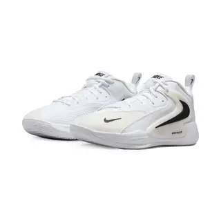 Nike, Herren, Hallenschuhe, Hyperset Volleyballschuhe (47), Schwarz, Weiss