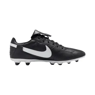 Nike Premier Iii Fg - Schwarz/Weiß - Naturrasen (Fg), Größe 46