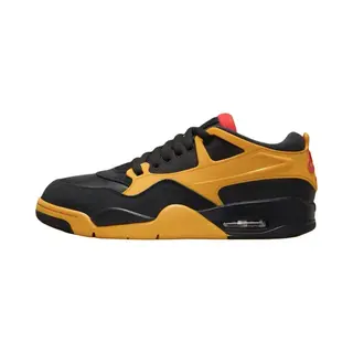 Air Jordan 4 Rm Bruce Lee Herren Sneakers Gelb Schwarz Komet-Rot FQ7939-007 42.5