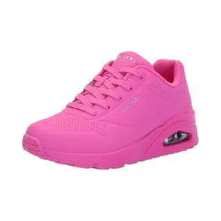 Skechers Uno-Stand On Air Damen-Sneaker, Knallpink (Hot Pink), 41 Eu
