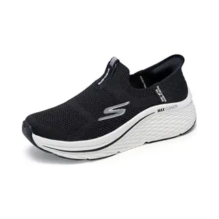Skechers Women's Max Cushioning Elite 2.0 Eternal, Black/White, 5 Uk