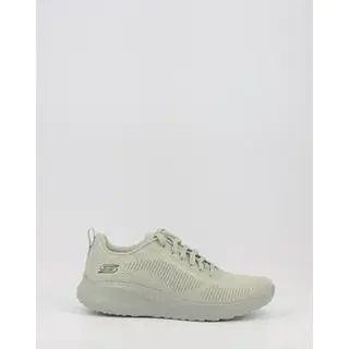 Skechers Bobs Squad Chaos Sage Sage Green Womens Trainers 117209 In A Plain Textile In Size 3