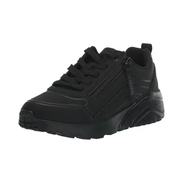 Skechers Uno Lite Easy Zip Sneaker Für Kinder, Unisex, Schwarz, 29 Eu thumbnail