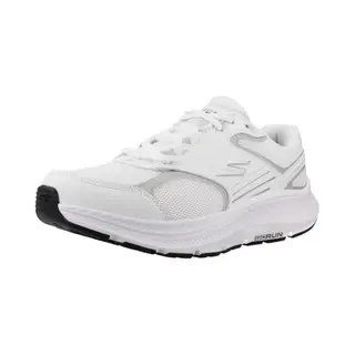 Skechers Damen Go Consistent 2.0 Advantage Running Shoes, Weiß Silber, 40 Eu