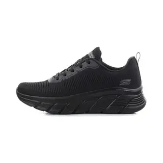 Skechers Für Damen. 117385 Turnschuhe Bobs Sport B Flex Hi Flying Hi Schwarz (37), 3 Bis 5 Cm, Schnürsenkel, Lässig