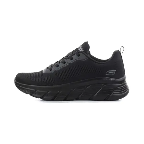 Skechers Für Damen. 117385 Turnschuhe Bobs Sport B Flex Hi Flying Hi Schwarz (39), 3 Bis 5 Cm, Schnürsenkel, Lässig thumbnail