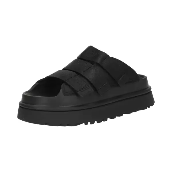 Ugg Muiltjes 'GoldenGlow Slide' Zwart thumbnail