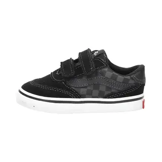 Vans Kinder Brooklyn Ls V Sneakers, Uniseks, Dambord Zwart En Asfalt, 7 Uk Child
