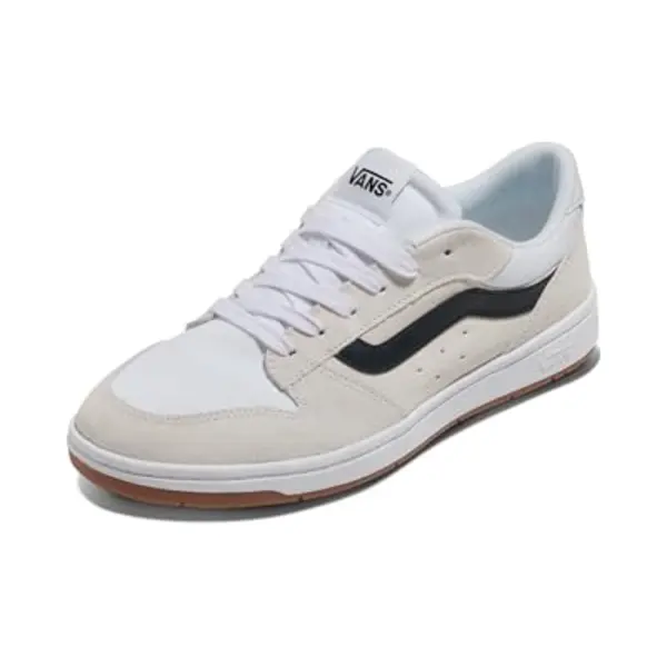 Vans Herren Ryland Ls Sneaker, Suede/Canvas White/Black, 43 Eu thumbnail