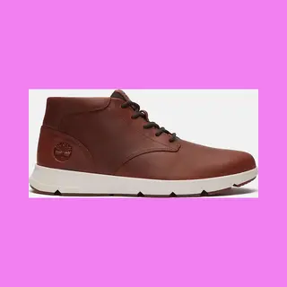 Timberland For Man. TB0A6C7TEM61 Parker Street Brown Trainers (42), Leather, Flat, Laces, Casual
